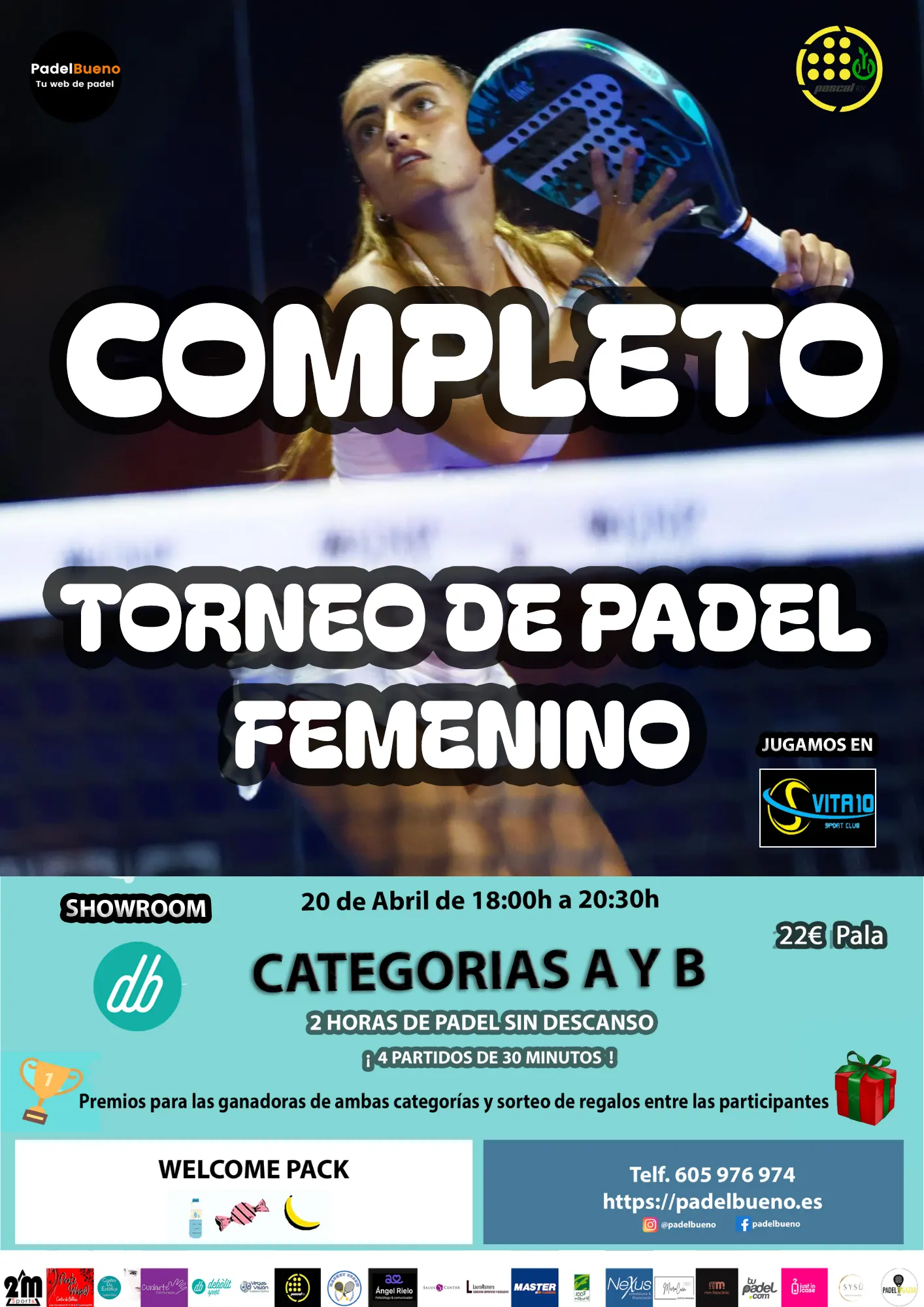 Torneos de Padel Femenino PadelBueno