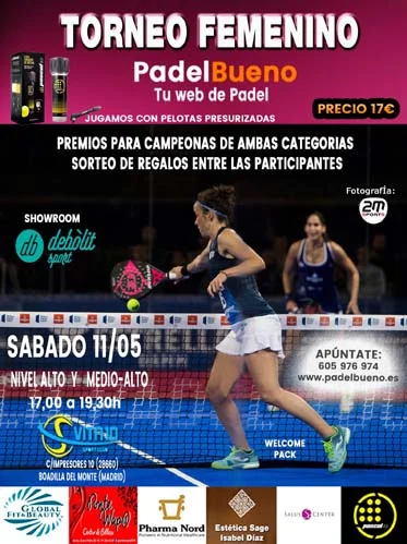 Torneo de Padel Femenino celebrado el día 2019-05-11