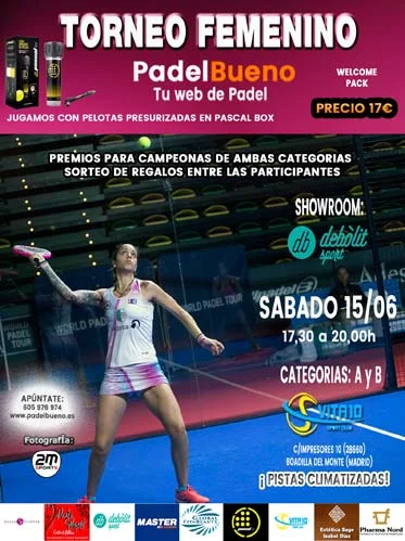 Torneo de Padel Femenino celebrado el día 2019-06-15