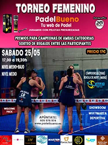 Torneo de Padel Femenino celebrado el día 2019-05-25