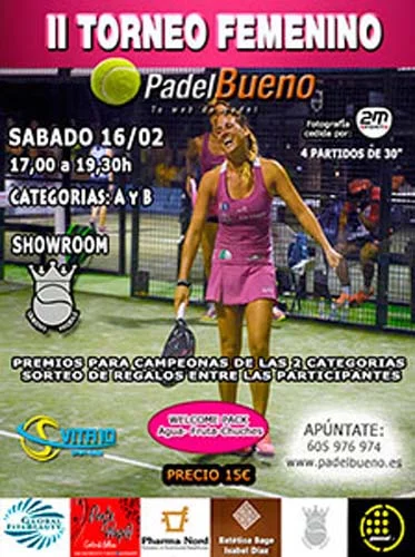 Torneo de Padel Femenino celebrado el día 2019-02-16