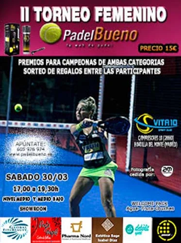 Torneo de Padel Femenino celebrado el día 2019-03-30